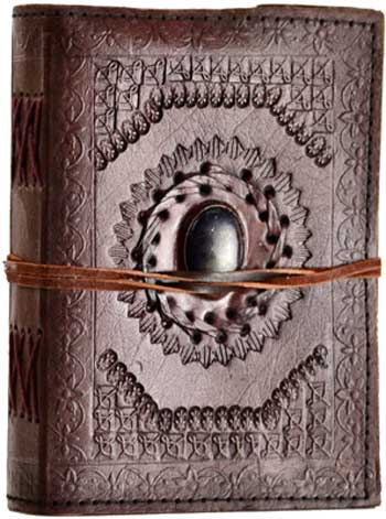 God's Eye leather w/ cord (image for) God's Eye leather w/ cord