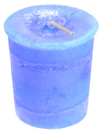 Throat Chakra votive (image for) Throat Chakra votive