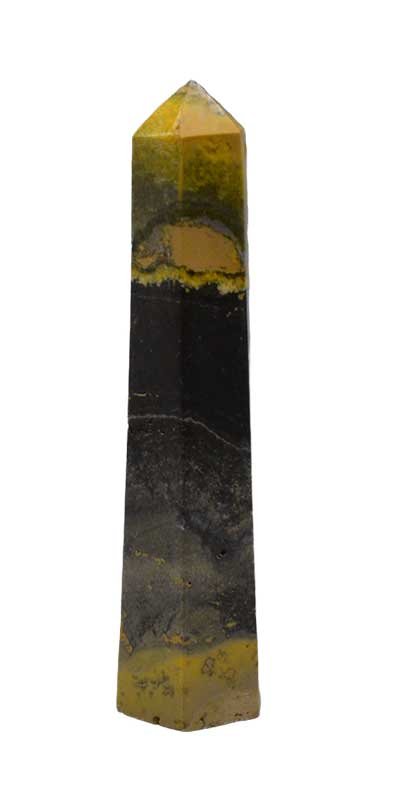~4" Jasper, Bumble Bee obelisk (image for) ~4" Jasper, Bumble Bee obelisk